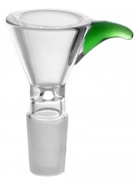 GLAS-Steckkopf,14.5er, grün